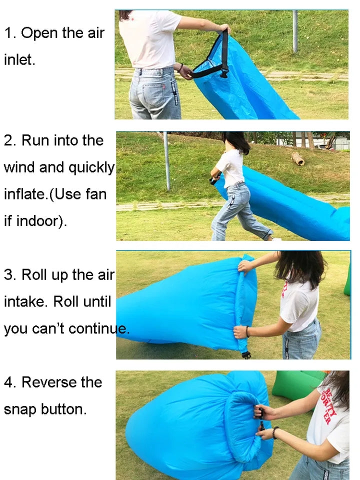 Canapé gonflable pliable - La boutique secrète