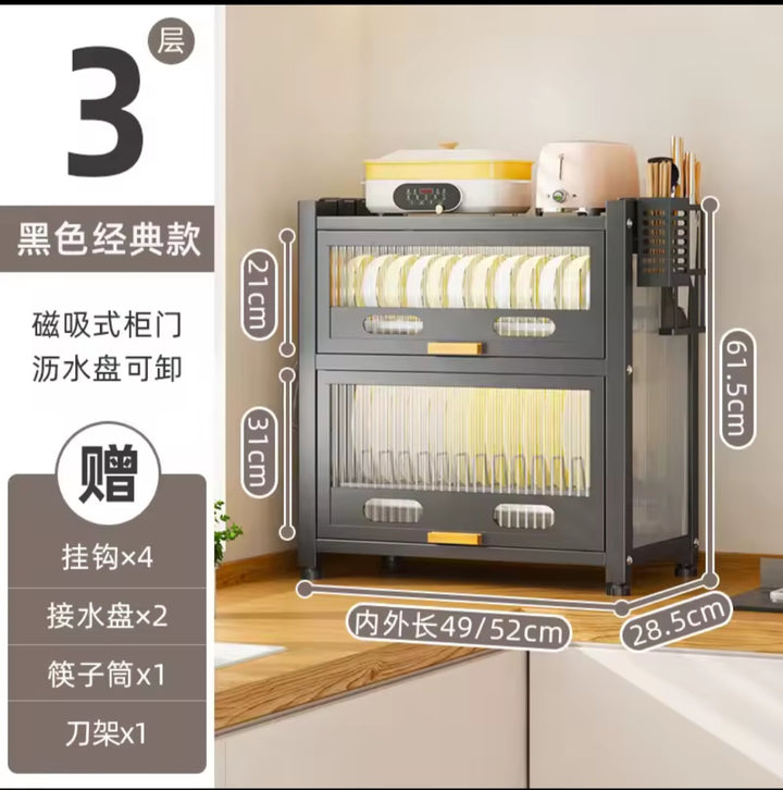 Étagère de Cuisine Multifonctionnelle - Design Moderne et Pratique - La boutique secrète