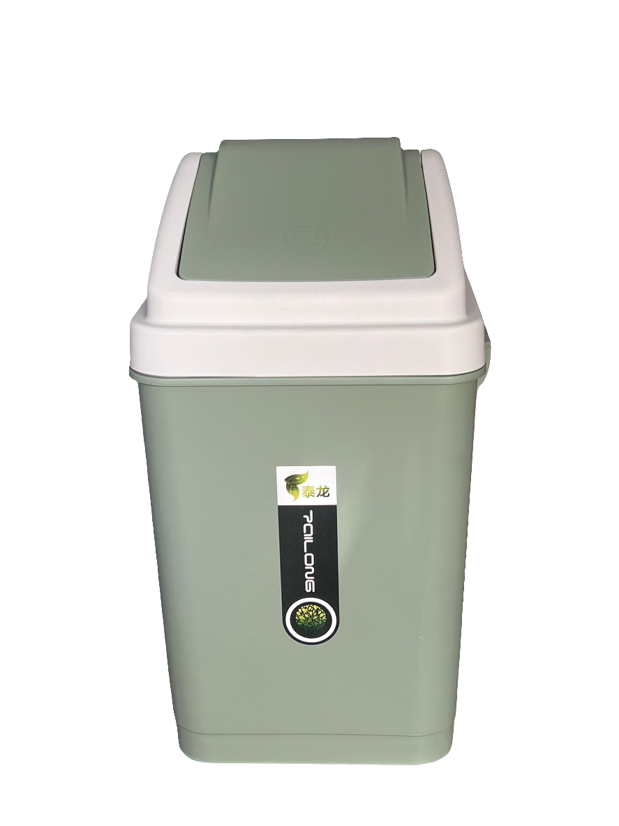 Poubelle à Couvercle Basculant – Design Moderne TAILONG (Plusieurs coloris)