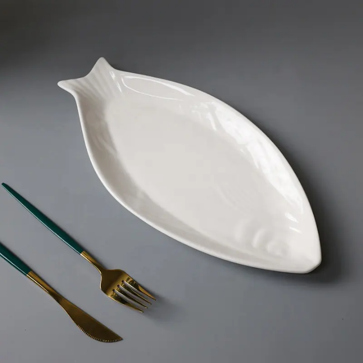 Assiette en forme de poisson – lot de 6 pièces - La boutique secrète