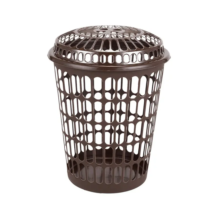 Panier à Linge Aéré avec Couvercle – Design Pratique et Résistant - La boutique secrète