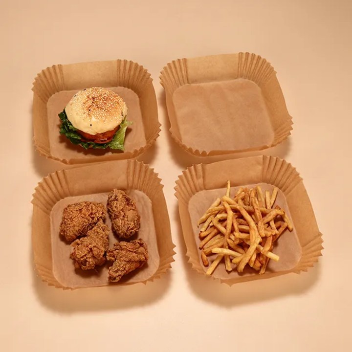 Papier Cuisson Air Fryer, Papier pour Friteuse à air 50  pièces - La boutique secrète