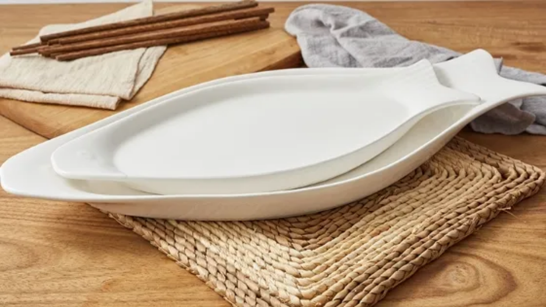 Assiette en forme de poisson – lot de 6 pièces - La boutique secrète