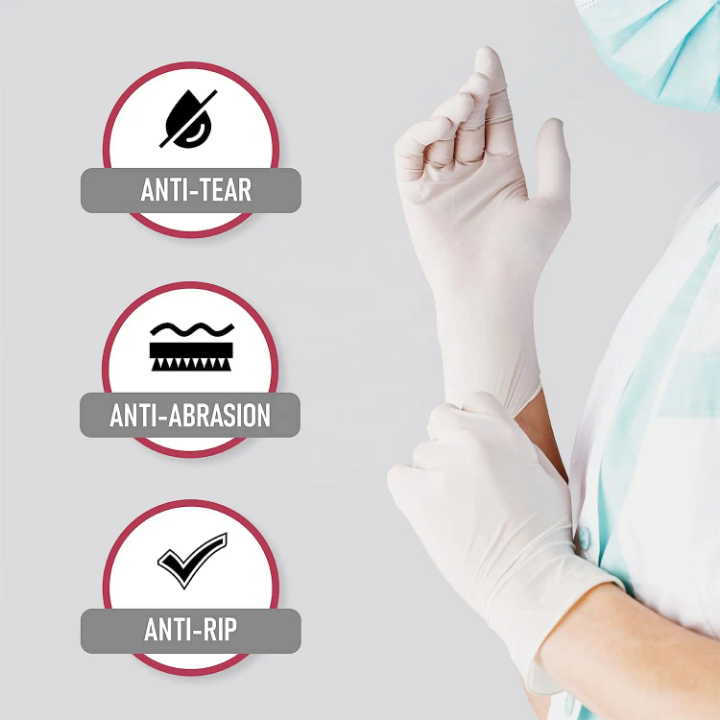 Gants Jetables en Latex – Multi-Usage, Résistants et Confortables (Boîte de 100) - La boutique secrète