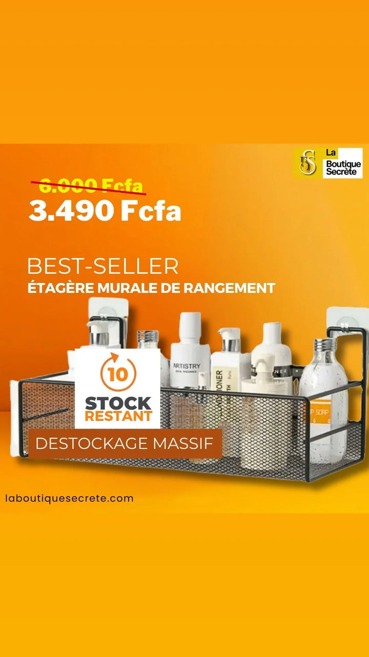 Étagère Murale Multifonction – Solution de Rangement Pratique et Moderne