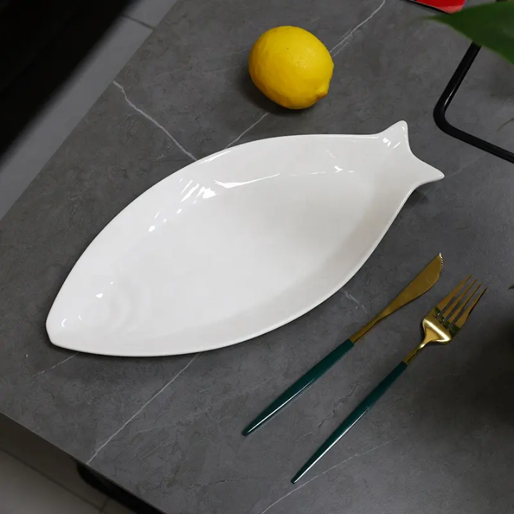 Assiette en forme de poisson – lot de 6 pièces - La boutique secrète