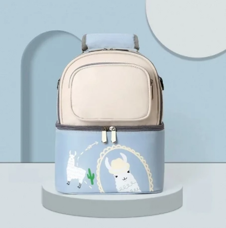 Sac Isotherme Enfant Dakar – Double Compartiment Design Lama | La Boutique Secrète