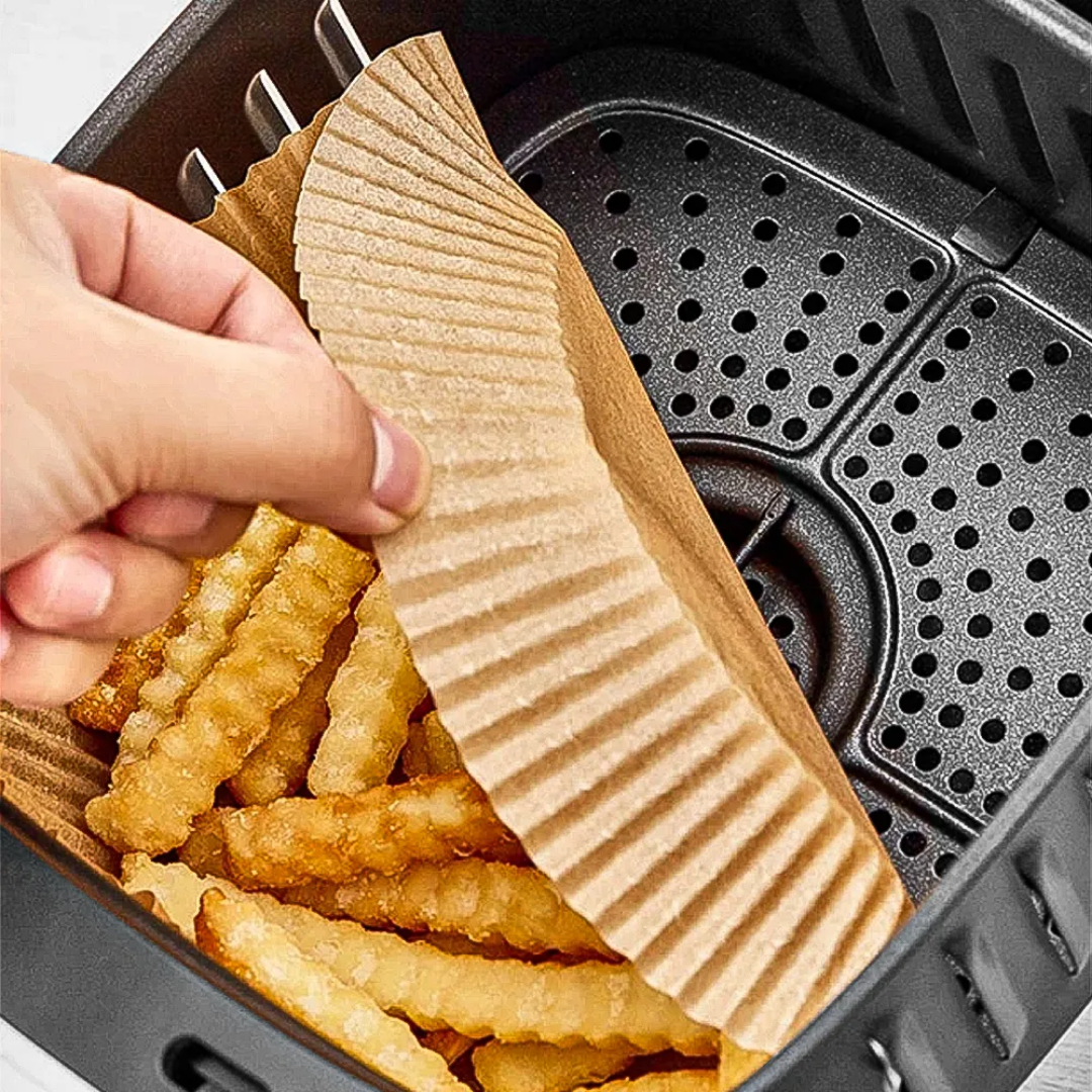 Papier Cuisson Air Fryer, Papier pour Friteuse à air 50  pièces - La boutique secrète