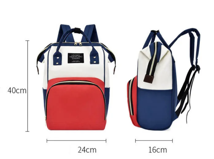 Sac à Langer Compact et Élégant – Grande Capacité avec Poches Isothermes