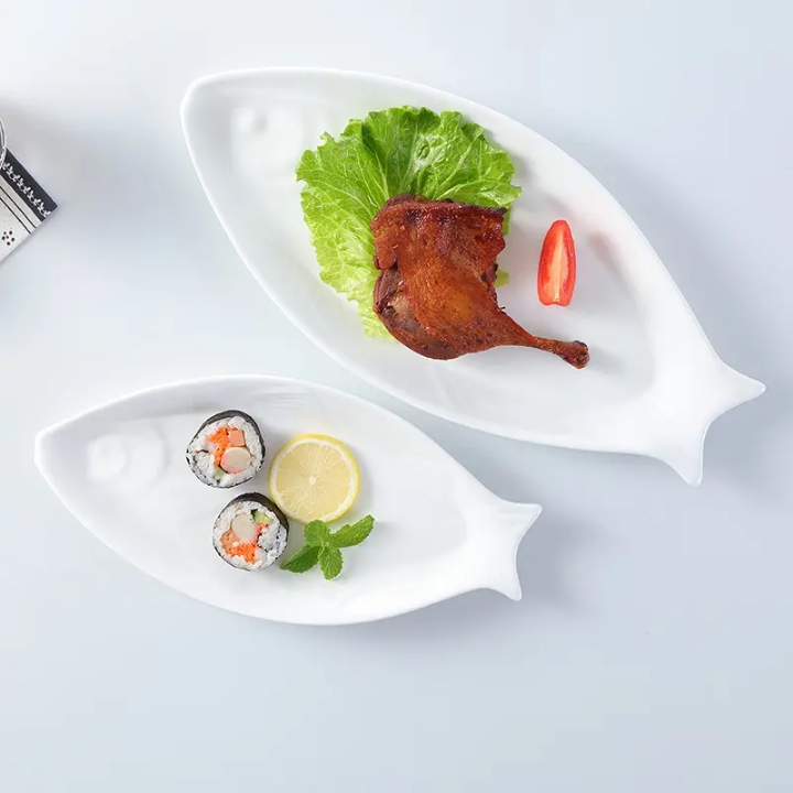 Assiette en forme de poisson – lot de 6 pièces - La boutique secrète