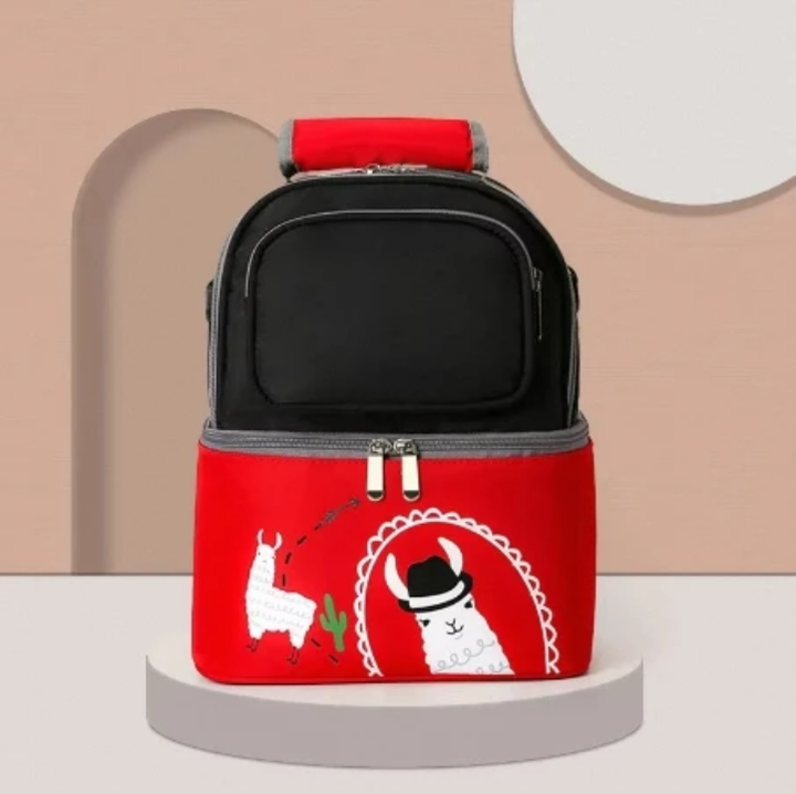 Sac Isotherme Enfant Dakar – Double Compartiment Design Lama | La Boutique Secrète