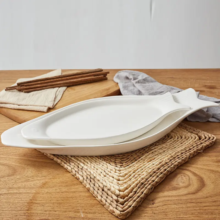 Assiette en forme de poisson – lot de 6 pièces - La boutique secrète