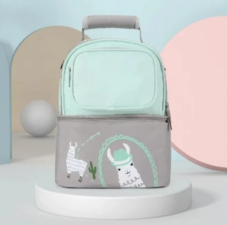 Sac Isotherme Enfant Dakar – Double Compartiment Design Lama | La Boutique Secrète