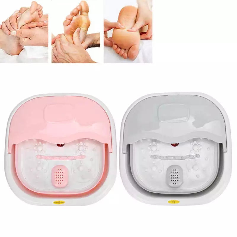 Bassin pour les pieds avec vibration de chaleur de bulles - La boutique secrète