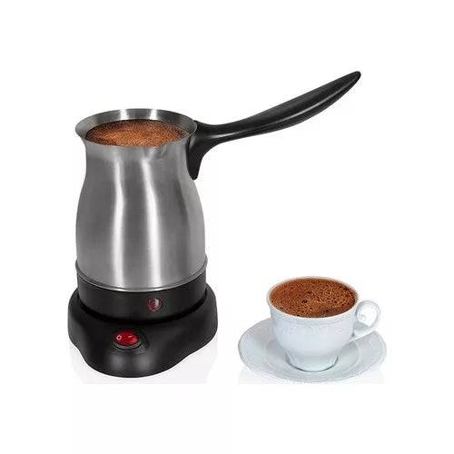 Cafetière Electrique 350ml en Acier Inoxydable  Sans Fil avec Socle Multidirectionel 360° - La boutique secrète