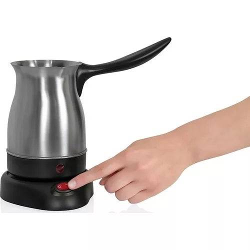 Cafetière Electrique 350ml en Acier Inoxydable  Sans Fil avec Socle Multidirectionel 360° - La boutique secrète