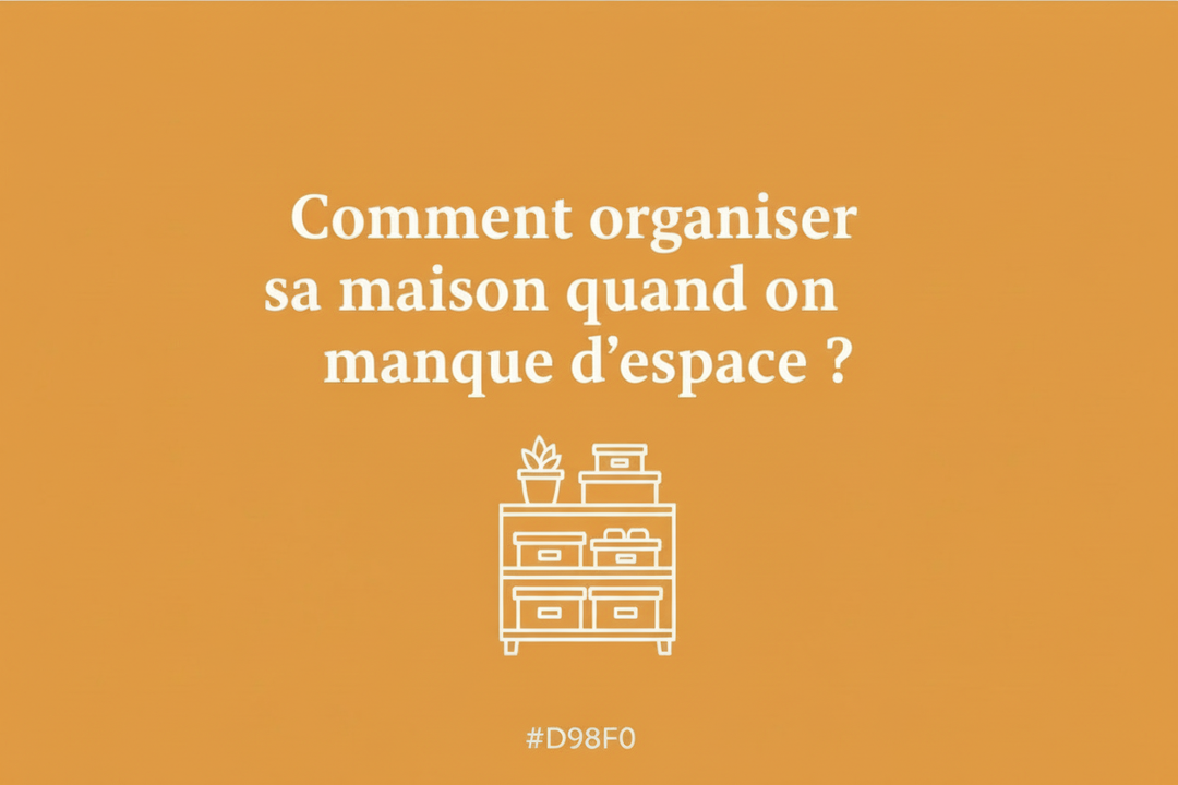 Comment organiser sa maison quand on manque d’espace ? (Guide spécial Sénégal)