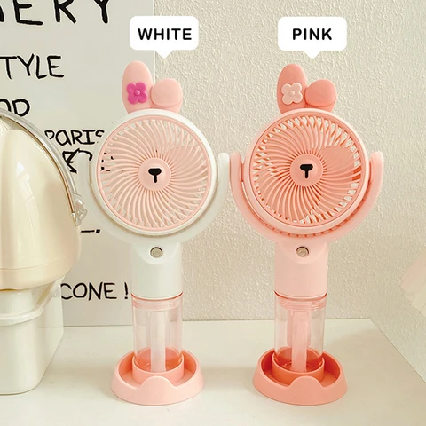 Ventilateur Portable Lapin avec Humidificateur - La boutique secrète