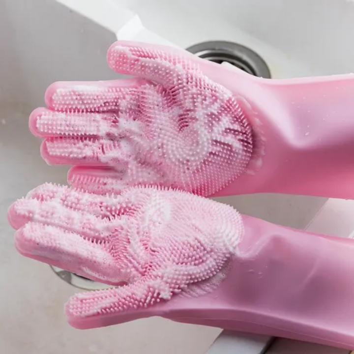 Gants de nettoyage Vaisselle en Silicone