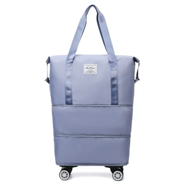 Sac pliable avec roulettes - Polyvalent, léger et pratique