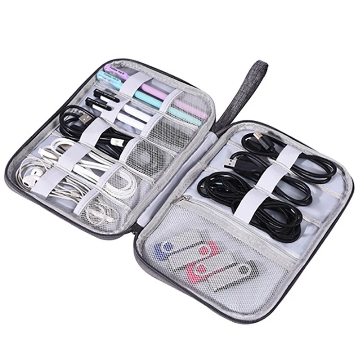 Organisateur Portable pour Accessoires Électroniques - Étui Multifonction - La boutique secrète