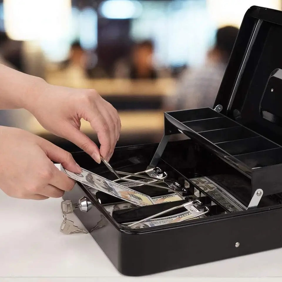 Caisse à Monnaie en métal Robuste - La boutique secrète