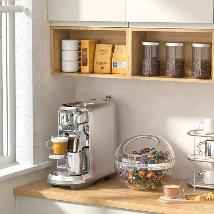 Boîte de Rangement Capsules Café Transparente – Coffee Box XL Premium 