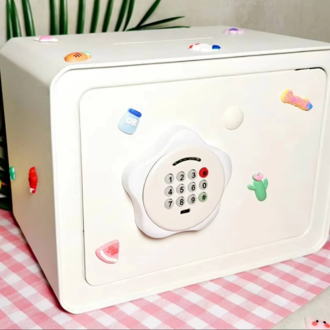 Coffre-Fort Musical Électronique à Code Digital – Tirelire Design Premium