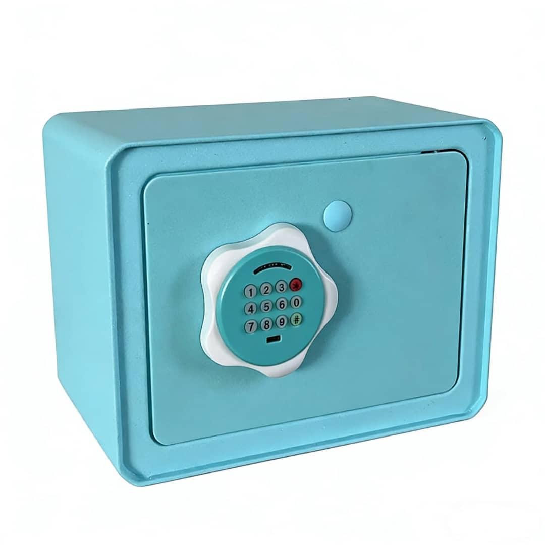 Coffre-Fort Musical Électronique à Code Digital – Tirelire Design Premium USB