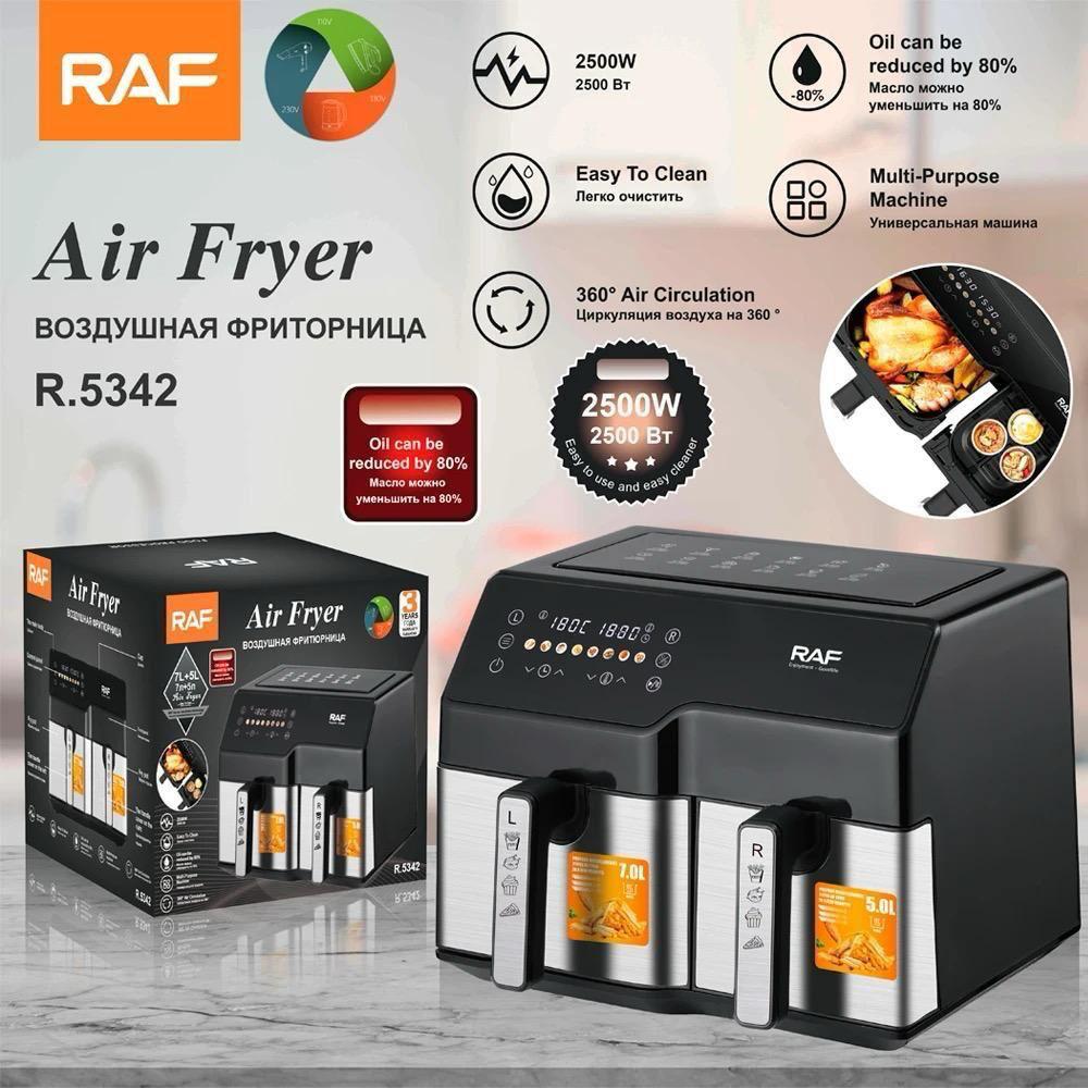 Air fryer double compartiment 01