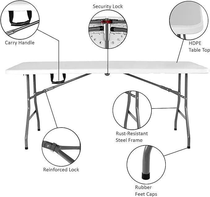 Table Pliante Robuste 2,40 m