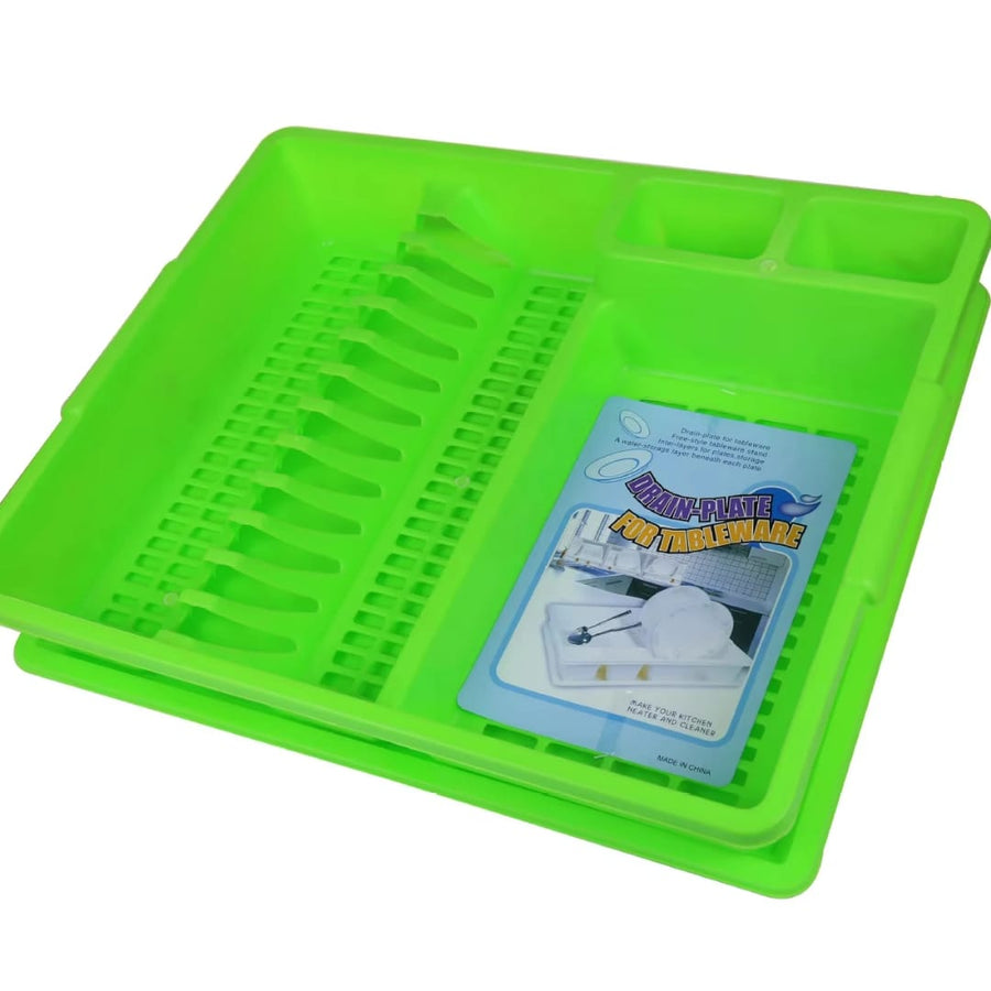 Egouttoir avec plateau - Plastique - La boutique secrète