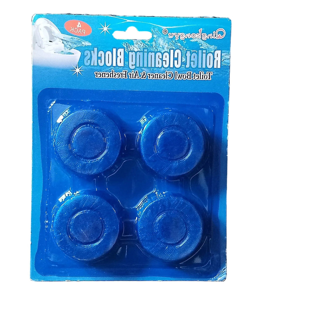 Pastilles Nettoyantes WC – Bloc Désinfectant Toilettes 4-Pack | Fraîcheur Longue Durée