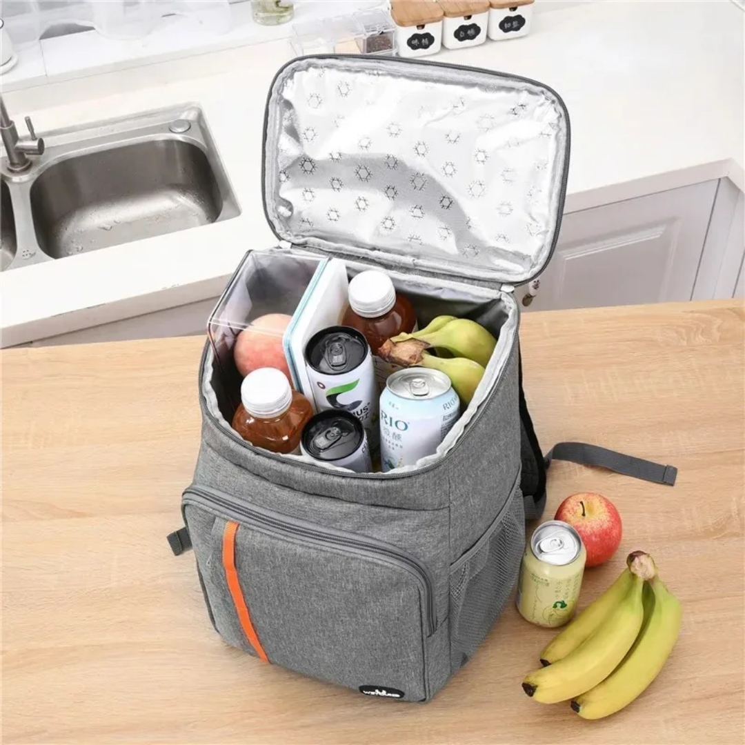 Sac Isotherme 18L Gris - Glacière Portable pour  Pique-nique Famille Sénégal