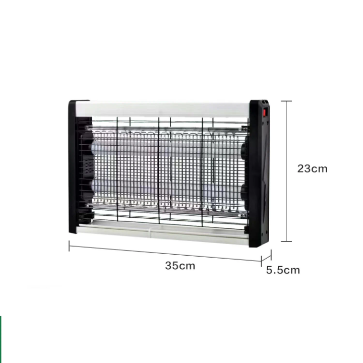 Tue-Moustique LED Double Tube 8W – Anti-Insectes Électrique