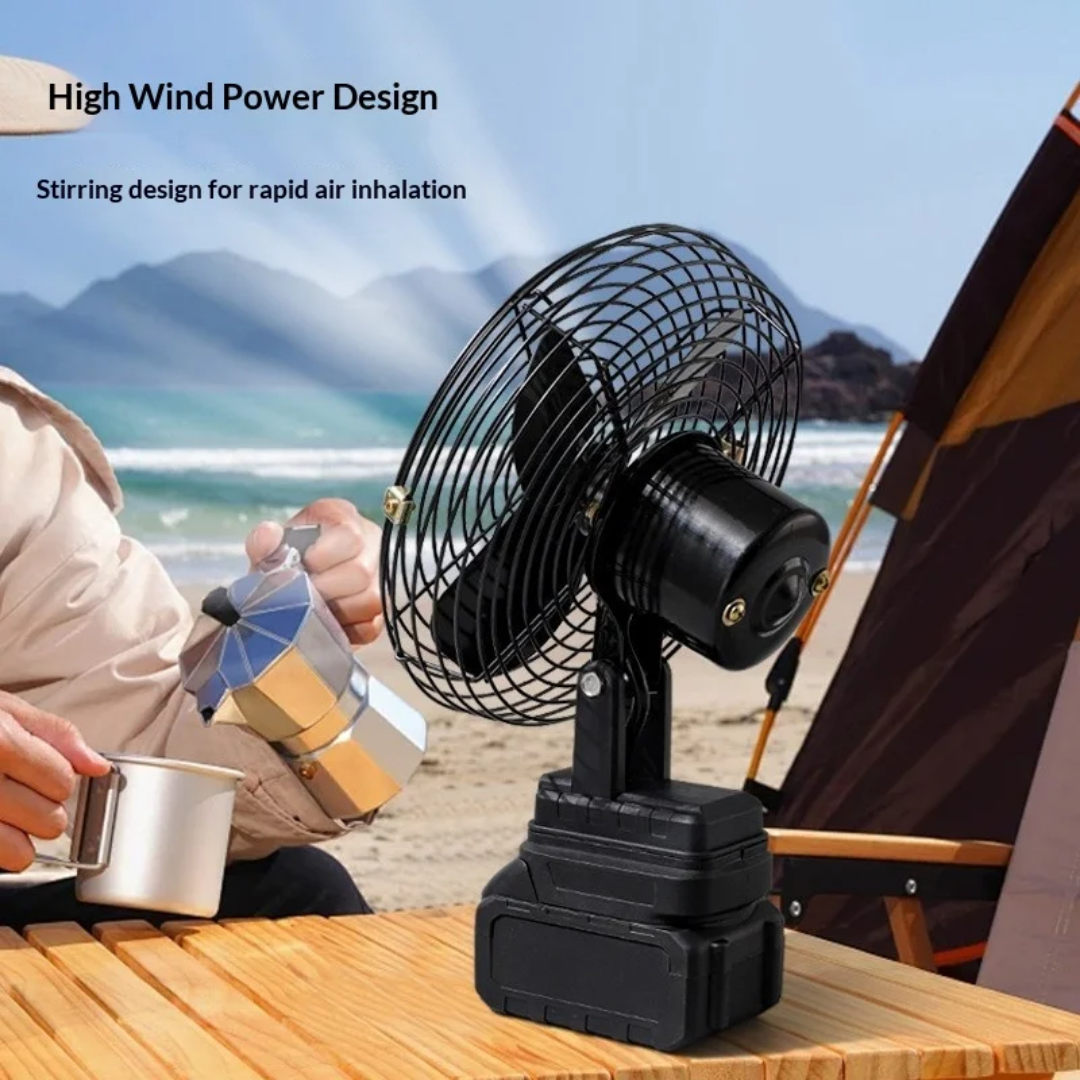 Ventilateur Portable Rechargeable ZL-8 — Batterie Lithium 
