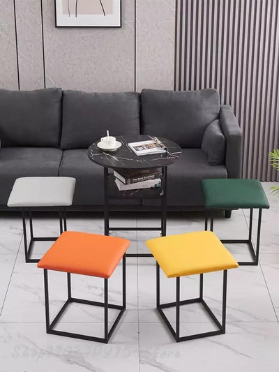 pouf démontable avec table
