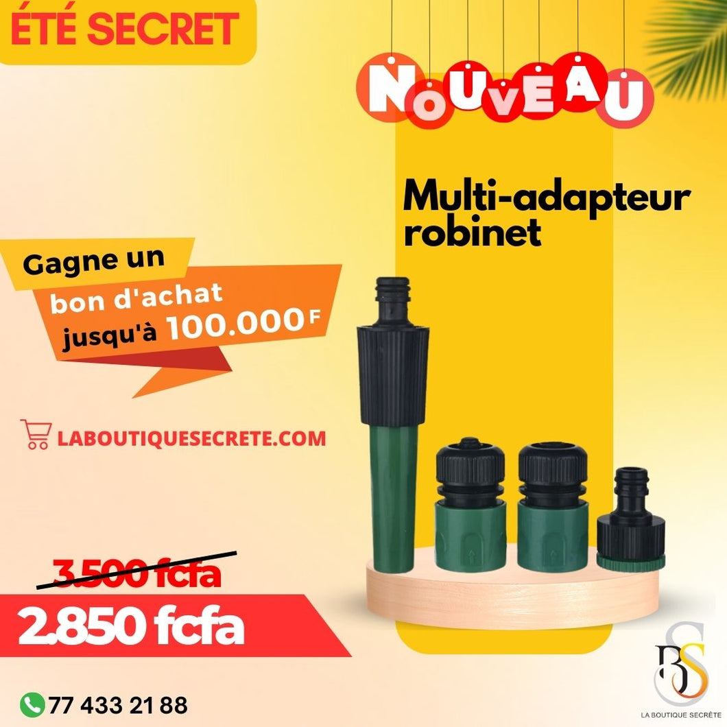 multi-adapteur robinet