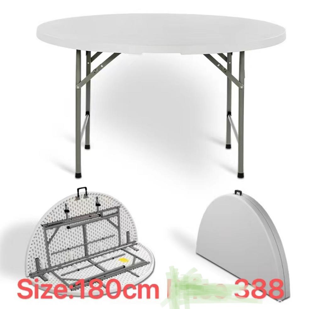 Table pliable ronde