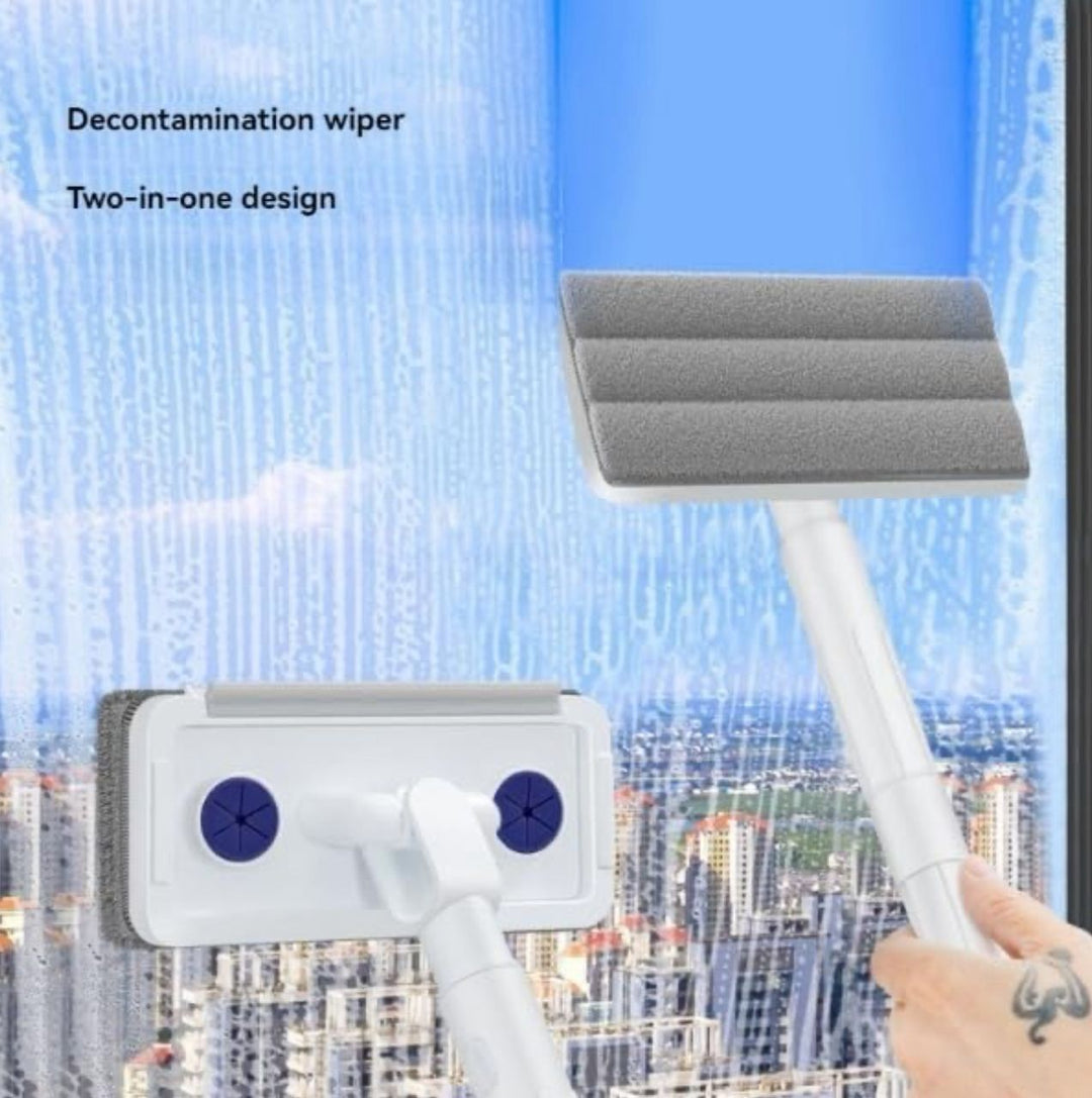 MINI Balai Serpillière 2-en-1 Décontamination et Nettoyage - Wet &amp; Dry Sans Effort