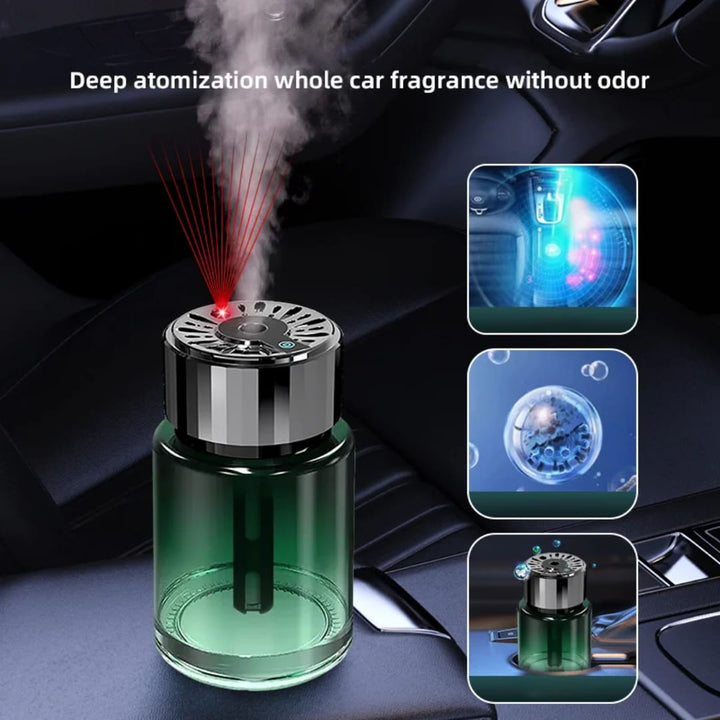Diffuseur de Parfum Atomiseur pour Voiture - Brumisateur Intelligent Sans Odeur