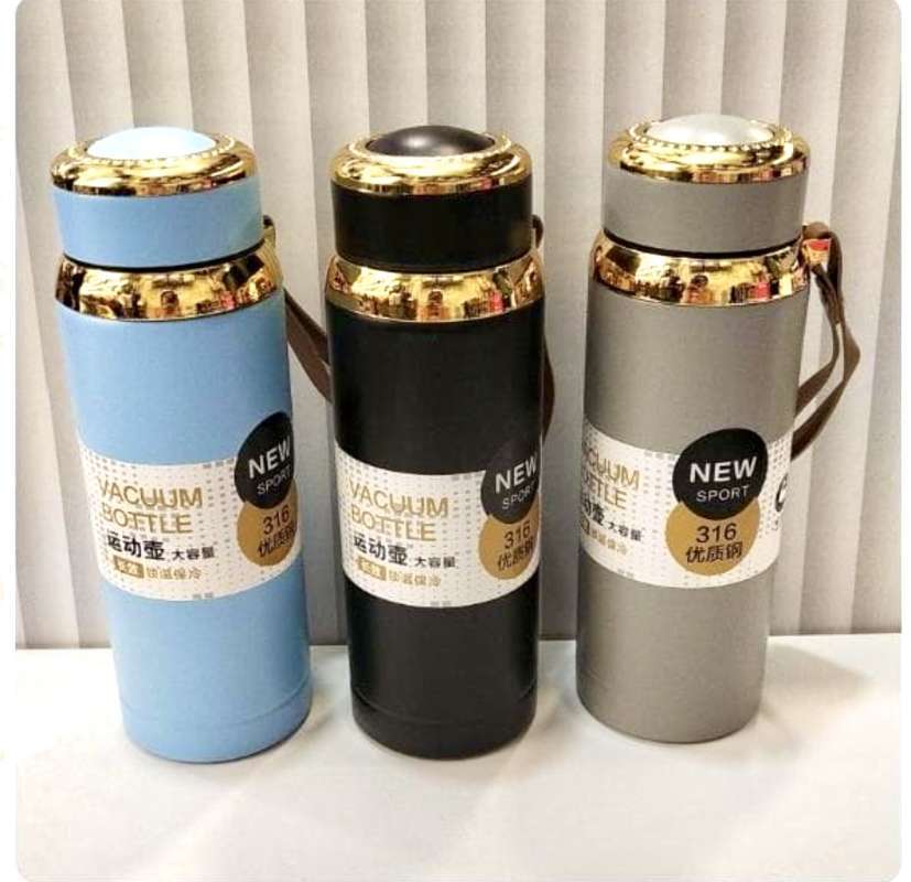 Gourde Isotherme Vacuum Sport 316 - Thermos Inox Anti-Fuite 500ml | Dakar