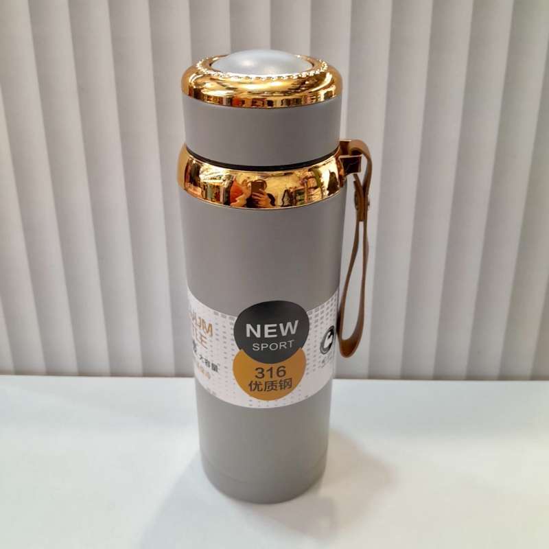 Gourde Isotherme Vacuum Sport 316 - Thermos Inox Anti-Fuite 500ml | Dakar