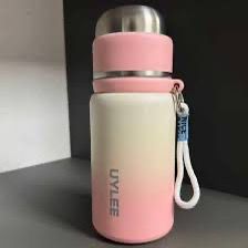 Gourde Isotherme UYLEF 350ml - Thermos Inox Double Paroi avec Infuseur Thé | Nomade & Hydratation