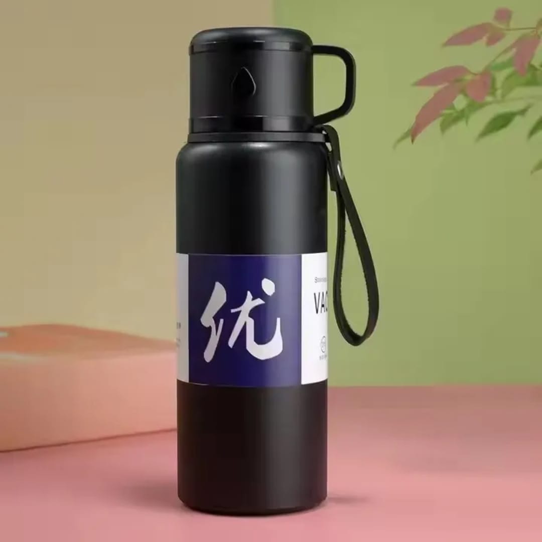 Thermos Isotherme Inox Premium - Gourde Réutilisable 550ml/400ml Dakar Sénégal