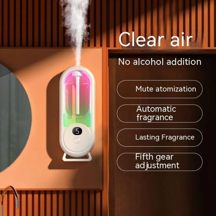 Diffuseur Aromatique LED RGB – Humidificateur Capsule | Atomisation Silencieuse