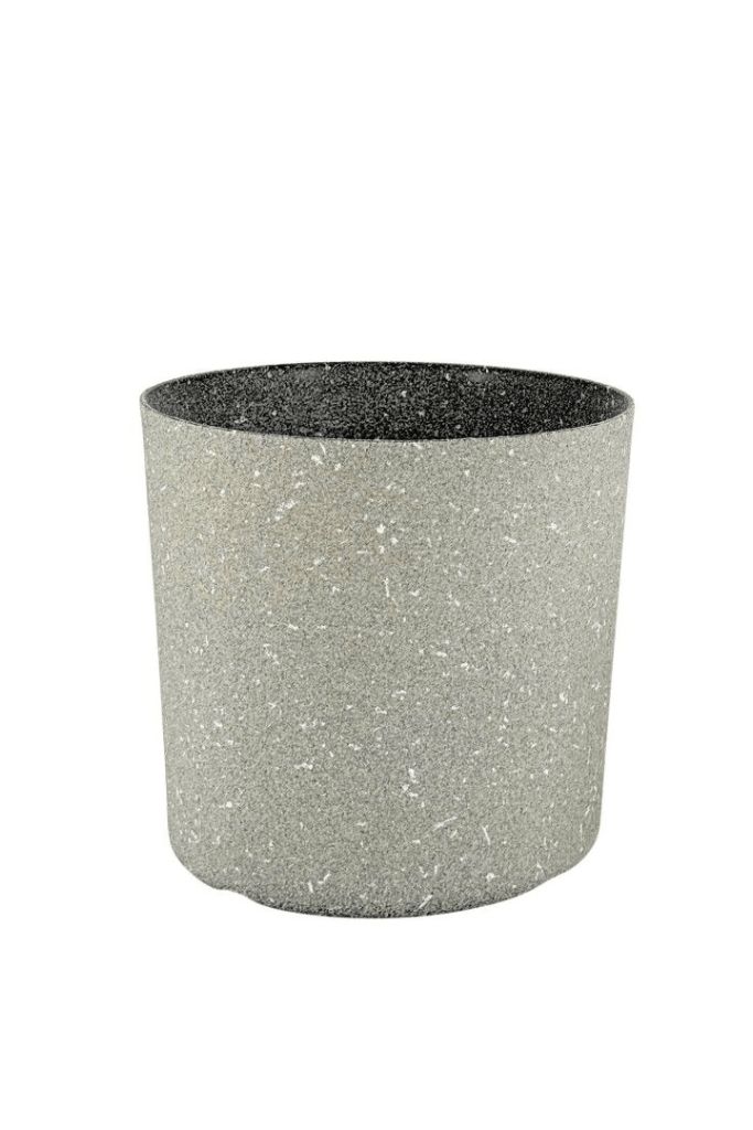 Cache-Pot Cylindrique Effet Granit 29cm – Décoration Intérieure Moderne | La Boutique Secrète