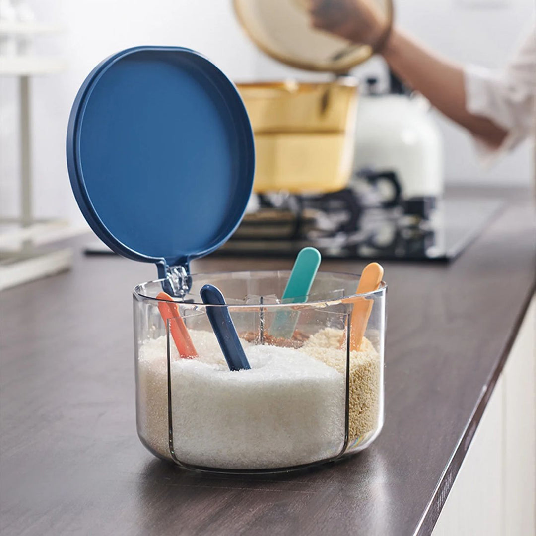Organiseur 4 Compartiments – Rangement Compact 14x9cm