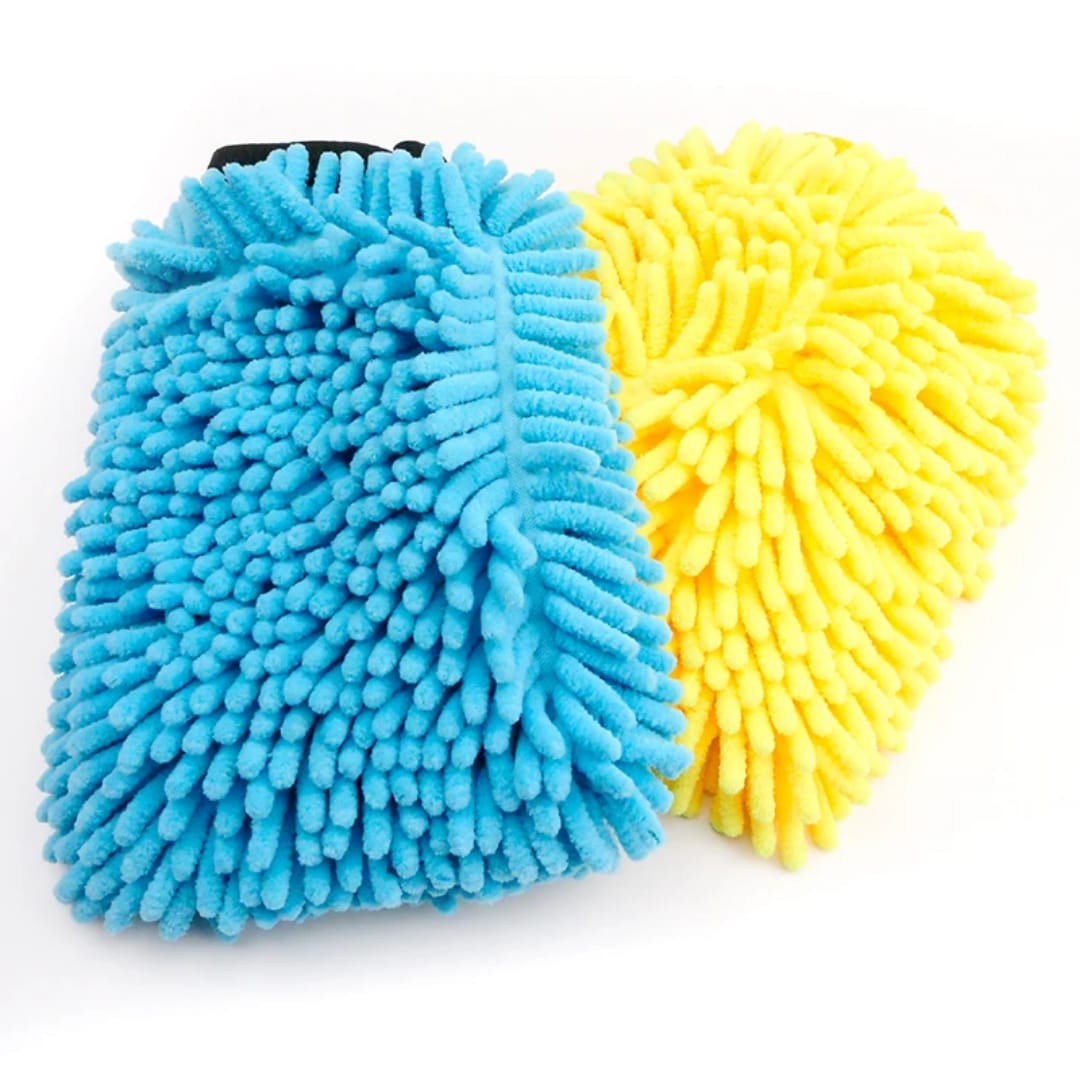 Gant de Lavage Voiture en Microfibre Chenille – Nettoyage Doux &amp; Efficace