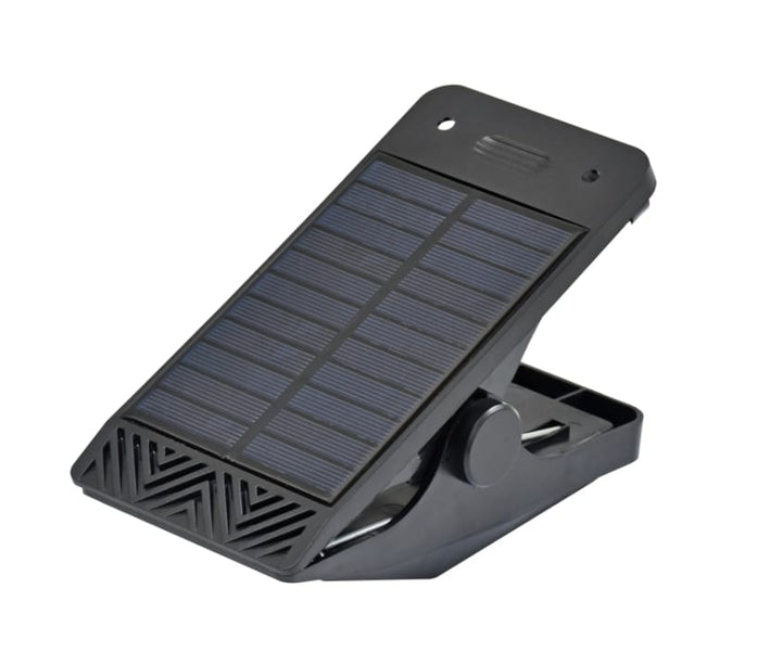 Lampe Solaire LED Détecteur de Mouvement – Clip &amp; Mural IP44 | Recharge USB-C